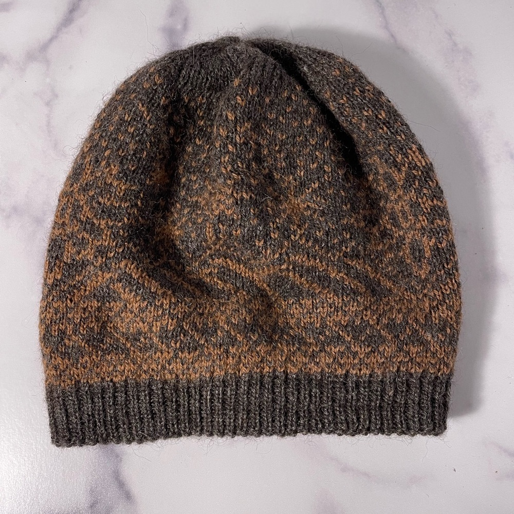 Alpaca Slouch Beanie - Mountain Eve Design